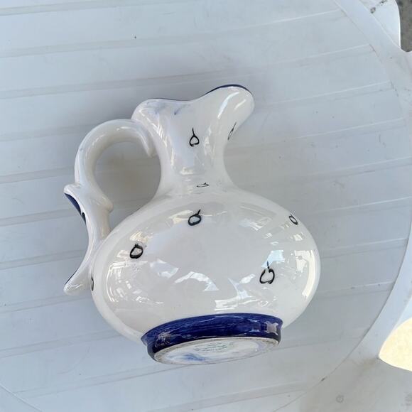 MARTINEZ S.L PINTADO HAND PAINT VASE MADE IN‎ ITALY - Picture 2 of 4